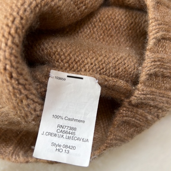 J. Crew Italian Cashmere Dolman 3/4 Sleeve Sweater Size XXS - Picture 14 of 15